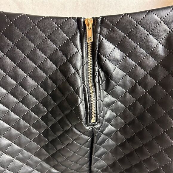 Diamond quilted blazer suit skirt set - Picture 10 of 16